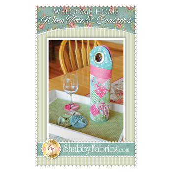 Welcome Home Wine Tote & Coasters Pattern, Image