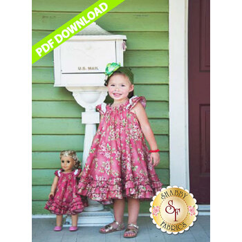 Swing Dress Pattern - PDF Download, Image