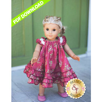 Dolly Swing Dress Pattern - PDF Download, Image