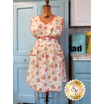 Anna Vintage Apron Pattern - PDF Download, Image