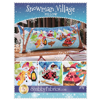 Snowman Village Series - Pillow Pattern, Image