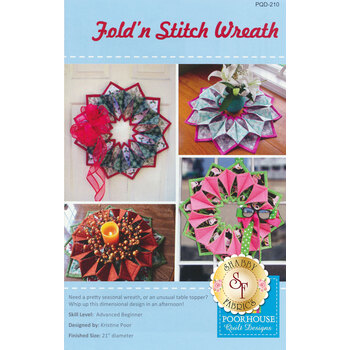 Fold'n Stitch Wreath Pattern, Image