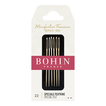 Bohin Special Felt Needles - Size 22 - 6ct, Image