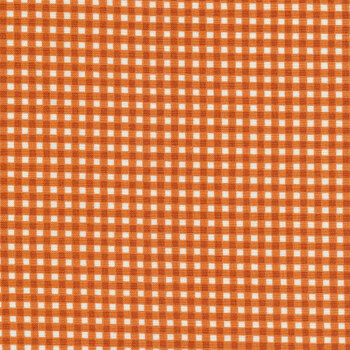 Beautiful Basics 610-O3 Dark Orange Gingham by Maywood Studio, Image