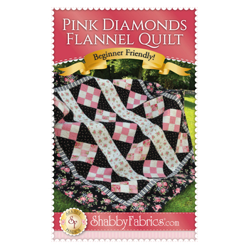 Pink Diamonds Flannel Pattern, Image