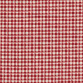 Beautiful Basics 610-R Dark Red Gingham by Maywood Studio, Image