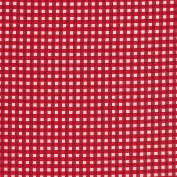 Beautiful Basics 610-R5 Bright Red Gingham by Maywood Studio, Image