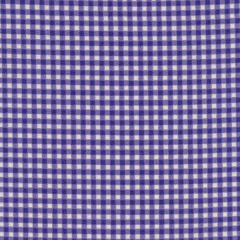 Beautiful Basics 610-VB Indigo Gingham by Maywood Studio, Image