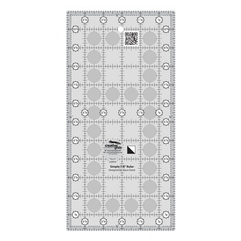 Creative Grids Simple 7/8 Triangle Maker Quilt Ruler - #CGR78, Image