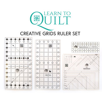 Learn to Quilt - Creative Grids Ruler Set - 4pk, Image