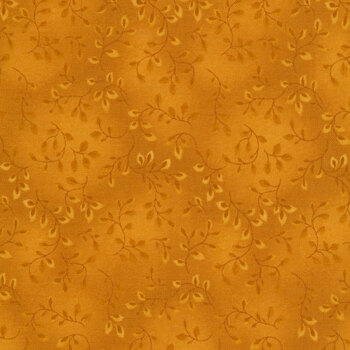 Folio Basics 7755-33 Gold Vines by Henry Glass Fabrics, Image