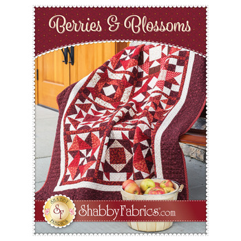 Berries & Blossoms Quilt Pattern - PDF Download, Image