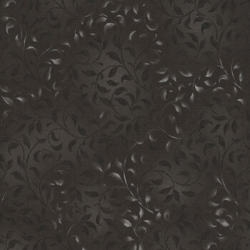 Essentials Climbing Vines 38717-999 Black by Wilmington Prints, Image