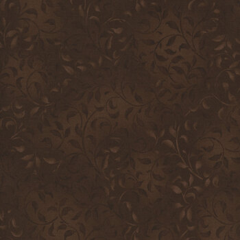 Essentials Climbing Vines 38717-229 Dark Brown by Wilmington Prints, Image