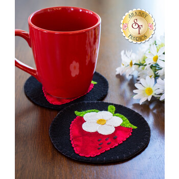  Wooly Mug Rug Series - June - Kit (makes 2), Image