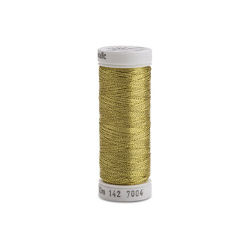 Sulky Original Metallic Thread - #7004 Dk. Gold - 165yd, Image