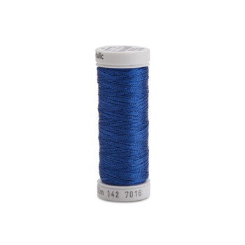 Sulky Original Metallic Thread - #7016 Blue  - 165yd, Image