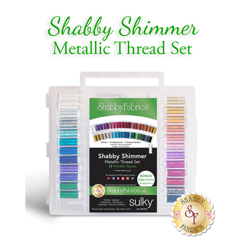 Shabby Shimmer Metallic - 39 pc Thread Set