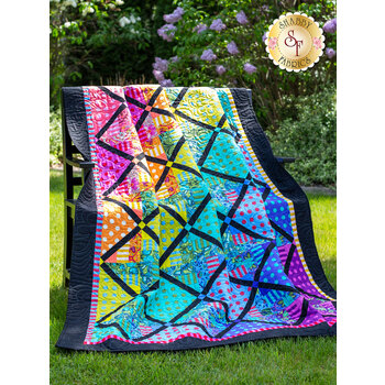 Spinning Rail Fence Quilt Pattern - 3 Projects in 1!, Image