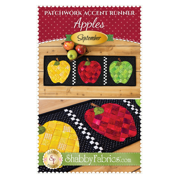 Patchwork Accent Runner - Apples - September - Pattern