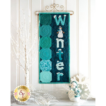  A Year in Words Wall Hangings - Winter - January - Kit, Image