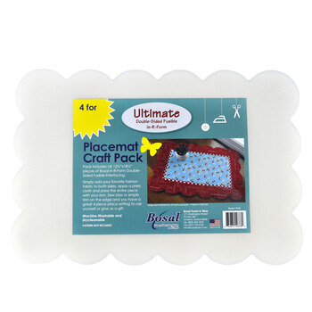 Bosal Double Sided Fusible Scalloped Foam Batting, Image