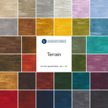 Terrain  32 FQ Set by Whistler Studios for Windham Fabrics, Image