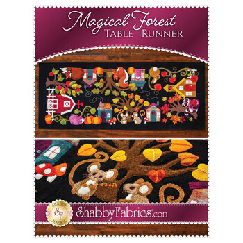 Magical Forest Table Runner - Pattern, Image