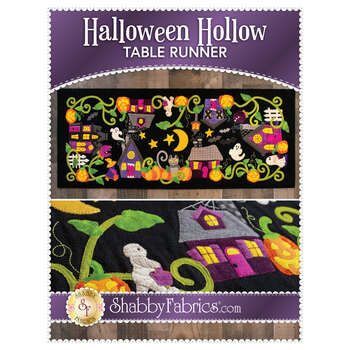 Halloween Hollow Table Runner Pattern, Image