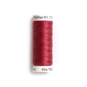 Sulky 12wt Cotton Petites Thread #1034 Burgundy - 50yd, Image