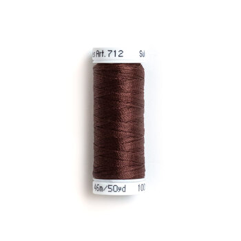 Sulky 12wt Cotton Petites Thread #1186 Sable Brown - 50yd, Image