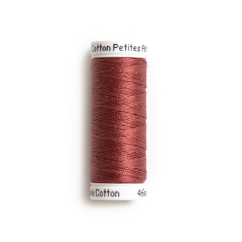 Sulky 12wt Cotton Petites Thread #1190 Med. Burgundy - 50yd, Image