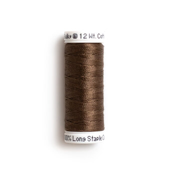 Sulky 12wt Cotton Petites Thread #1180 Truffle Taupe - 50yd, Image