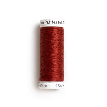 Sulky 12wt Cotton Petites Thread #1181 Rust - 50yd, Image