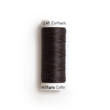 Sulky 12wt Cotton Petites Thread #1234 Almost Black - 50yd