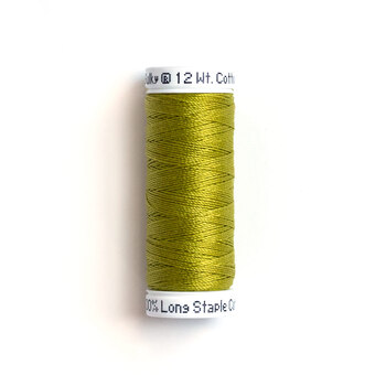 Sulky 12wt Cotton Petites Thread #1815 Japanese Fern- 50yd, Image