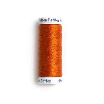 Sulky 12wt Cotton Petites Thread #1833 Pumpkin Pie - 50yd, Image