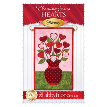 Blooming Series - Hearts - February Pattern - PDF Download, Image