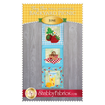 Tiny Trio Wall Hangings - Backyard Picnic - June - PDF Download