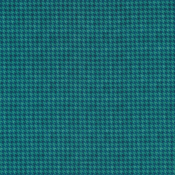 Houndstooth Basics 8624-77 Teal by Henry Glass Fabrics, Image