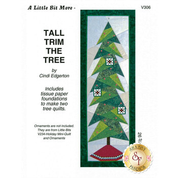 Tall Trim the Tree Pattern with Tissue Paper Foundations, Image