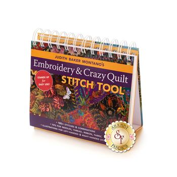 Embroidery & Crazy Quilt Stitch Tool Book, Image