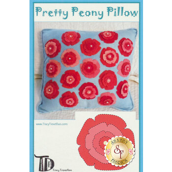 Pretty Peony Pillow Pattern, Image