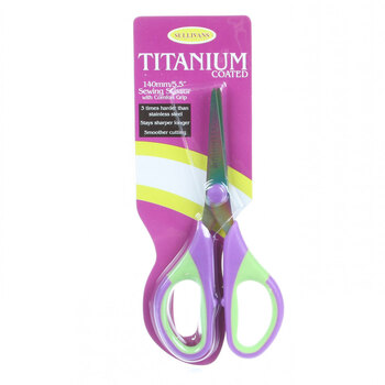 Titanium Coated Sewing Scissors - 5-1/2