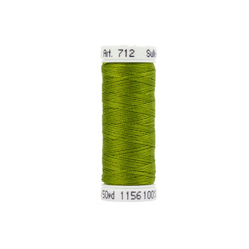 Sulky 12wt Cotton Petites Thread #1156 Light Army Green - 50yd, Image