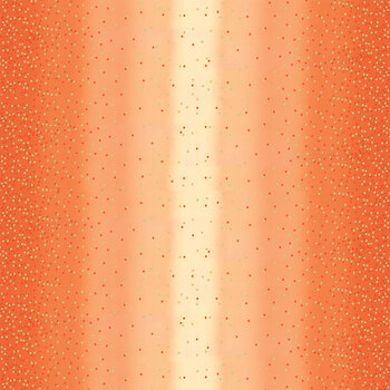 Ombre Confetti Metallic New 10807-311M Tangerine by Moda Fabrics, Image