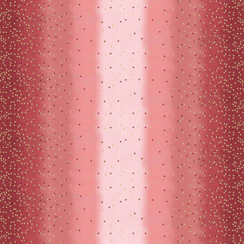 Ombre Confetti Metallic New 10807-318M Cranberry by Moda Fabrics, Image