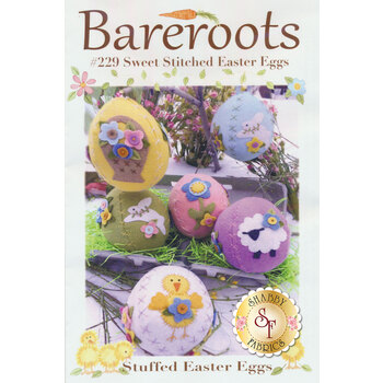 Sweet Stitched Stuffed Easter Eggs #229 Pattern, Image