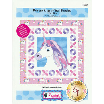 Unicorn Kisses Wall Hanging Pattern, Image