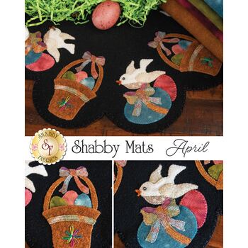  Shabby Mats - April - Wool Kit